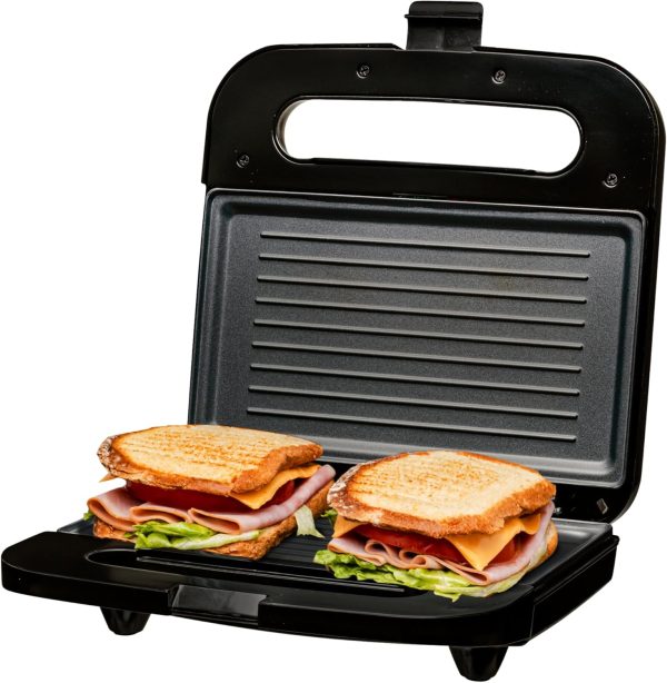 OVENTE Electric Panini Press Sandwich Maker, 1500W Indoor Grill with Non-Stick Coated Plates, Temperature Control & Removable Drip Tray, Opens 180 Degrees to Fit Any Type/Size of Food, Silver GP1861BR - Image 51